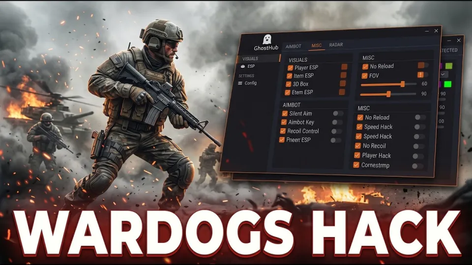 Wardogs Cheat 2026: Best Aimbot, ESP & Wallhack (Free Download)